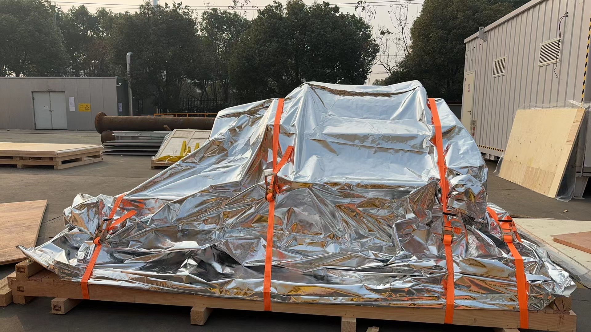 木包裝箱為何會變色？